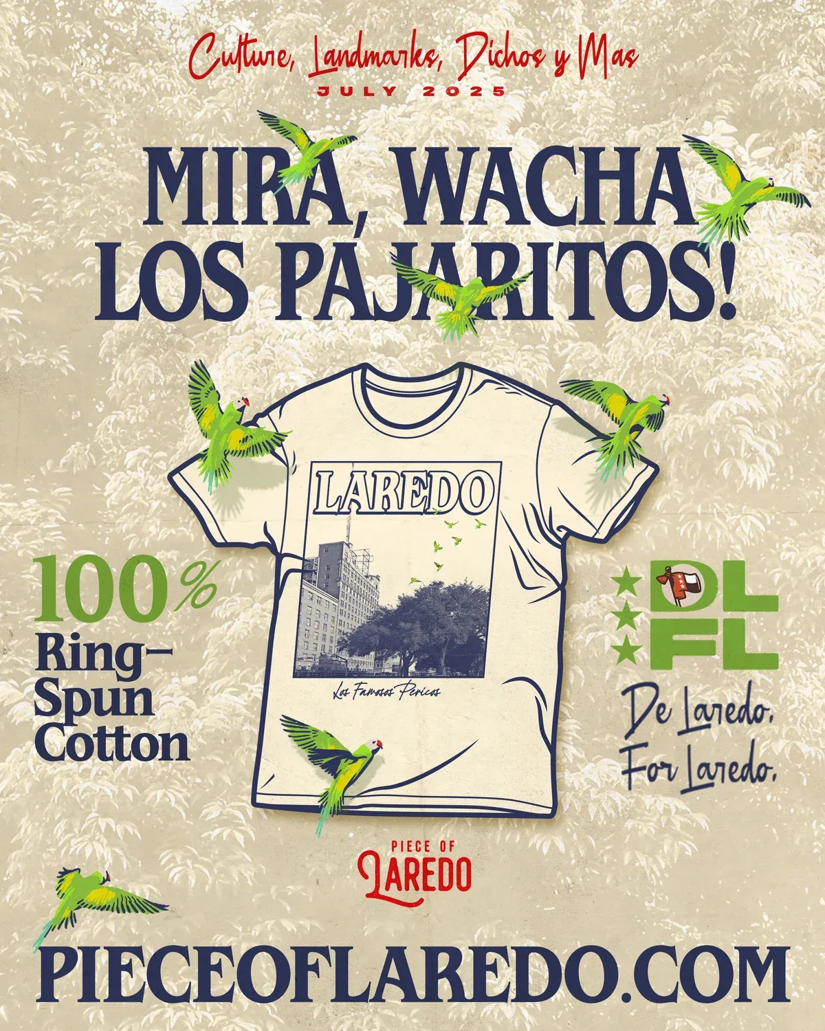 Los Famosos Pericos launch poster
