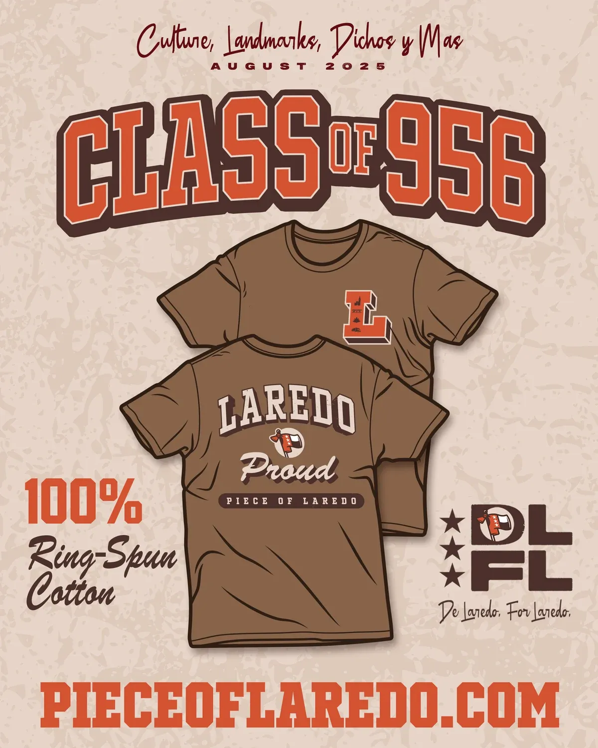 The Letterman Tee launch poster